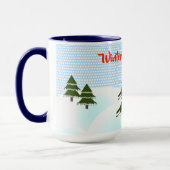 Winter Wonderland Evergreen Trees Mok (Links)