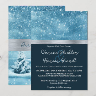 Winter Wonderland Faire-part de mariage