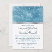 Winter Wonderland Faire-part de mariage (Devant)