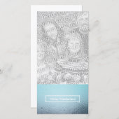 winter wonderland feest raam (Voorkant / Achterkant)