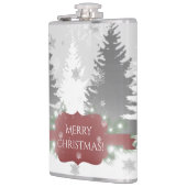 Winter Wonderland Flask - Red Heupfles (Links)