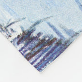 Winter Wonderland Fleece Deken (Hoek)