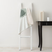 Winter Wonderland Forest Trees Sherpa Deken (In situ)