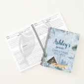 Winter Wonderland Fox Kerstrecept Notitieboek (Binnen)