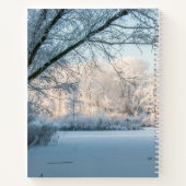 Winter Wonderland Froid Panorama Carnet photo (Dos)