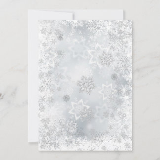Winter Wonderland Girl Baby shower Invitation Pink Kaart