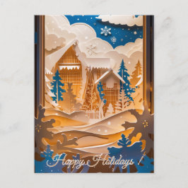 Winter Wonderland Greeting Briefkaart