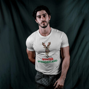 Winter wonderland Herten T-shirt
