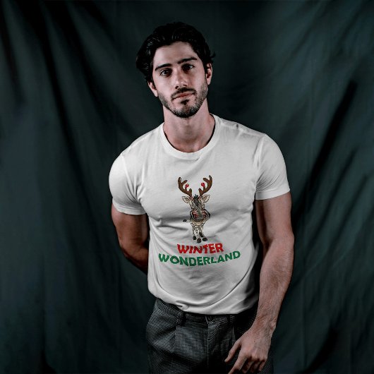 Winter wonderland Herten T-shirt