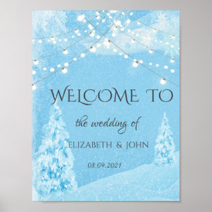 Winter Wonderland, Huwelijk onder de dennenboom Poster