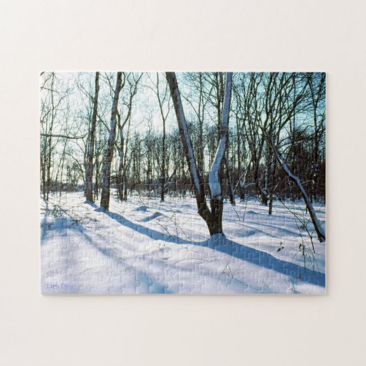 "Winter Wonderland" Jigzaag Puzzle Legpuzzel (Horizontaal)