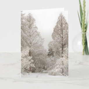 Winter Wonderland Kaarten Seasons Greetings Kaarte