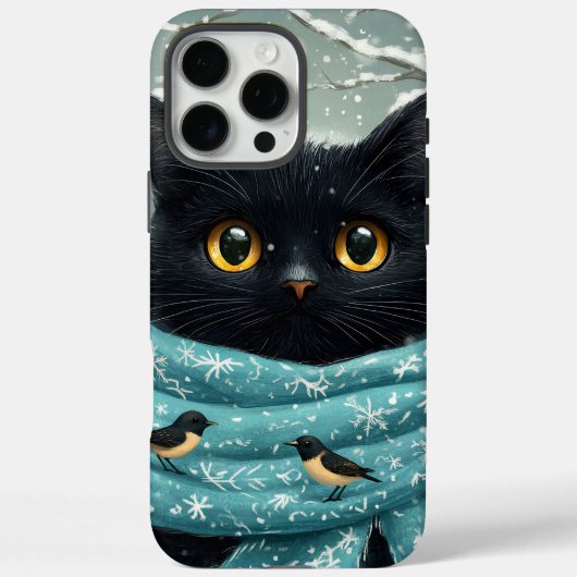 Winter Wonderland Kat Case-Mate iPhone Case (Achterkant)