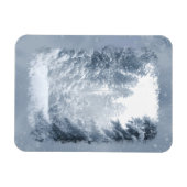 Winter Wonderland Kerstmis Sneeuwscène Magneet (Horizontaal)