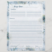 Winter Wonderland kerstrecept Multomap inserts Flyer (Voorkant)