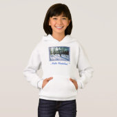"Winter Wonderland" Kinderen Hoodie Sweatshirt (Voorkant volledig)
