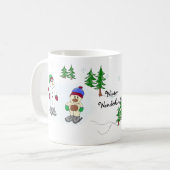 Winter Wonderland Koffiemok (Voorkant links)