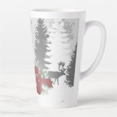 Winter Wonderland Latte Mok - Rood (Rechts)
