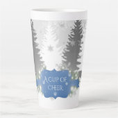 Winter Wonderland Latte Mug - Bleu (Devant)