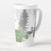 Winter Wonderland Latte Mug - Vert (Angle droit)