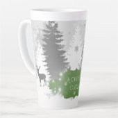 Winter Wonderland Latte Mug - Vert (Angle gauche)
