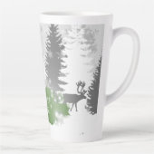 Winter Wonderland Latte Mug - Vert (Droite)