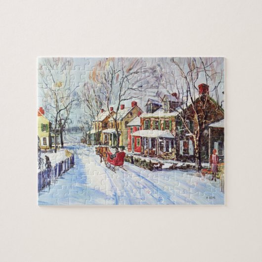 Winter Wonderland Legpuzzel (Horizontaal)