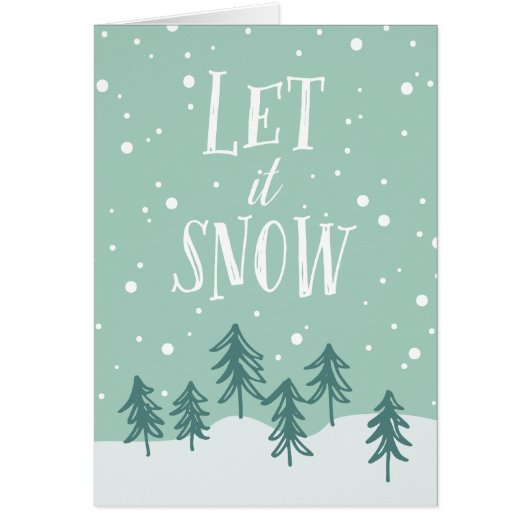 Winter Wonderland Let It Neige | Vacances pliées (Devant)