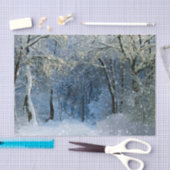 Winter Wonderland Magisch Glitter Tissue Paper Tissuepapier (Craft)