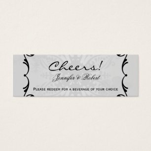 Winter Wonderland Mariage Boire des billets