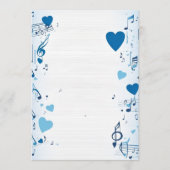 Winter Wonderland Mariage Menu Modèle (Devant)