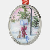 Winter Wonderland Metalen Ornament (Links)
