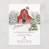 Winter Wonderland Moving Faire-part (Devant)