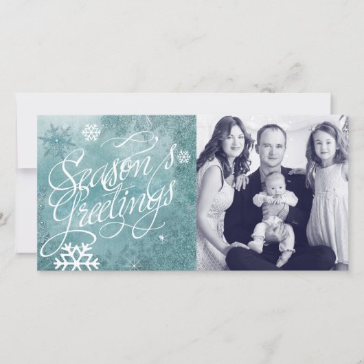 Winter Wonderland Noël Carte photo de vacances (Devant)