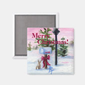 Winter Wonderland Noël ! Magnet (Recto/Verso)