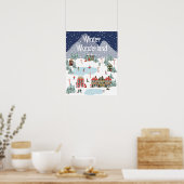 Winter Wonderland (ou changer la phrase) Poster (Cuisine)