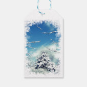 Winter Wonderland Pack of Gift Labels Cadeaulabel (Achterkant)