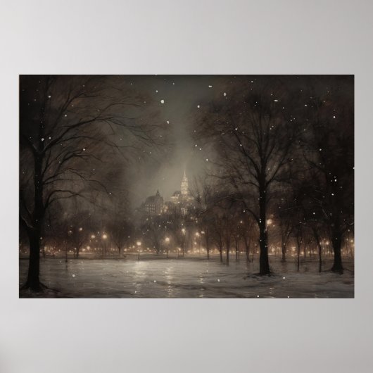 Winter Wonderland Park Poster (Voorkant)