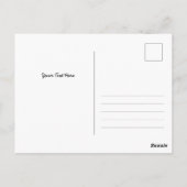 Winter Wonderland Paysage de neige Carte postale (Dos)