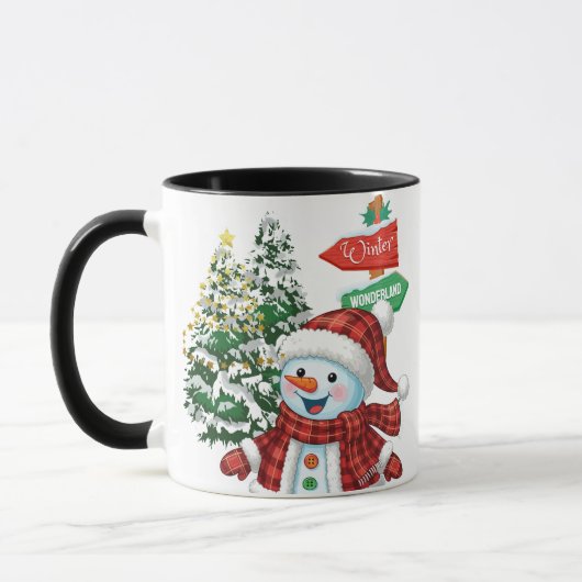 Winter Wonderland - Personalized Mug (Gauche)
