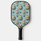 Winter Wonderland Pickleball - Snowy Fun op de Co Paddle (Achterkant)