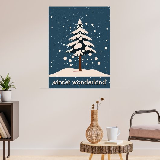 Winter Wonderland Poster (Woonkamer 3)
