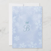 Winter Wonderland Princess Party Invitations (Dos)