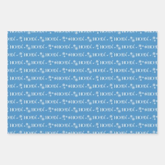 Winter Wonderland rendieren Inpakpapier Vel (Voorkant 2)