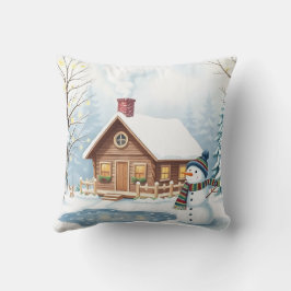 Winter Wonderland Retreat Kussen