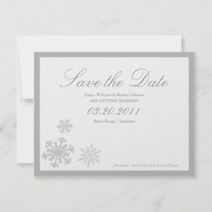 Winter Wonderland Save the Date