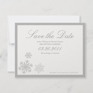Winter Wonderland Save the Date