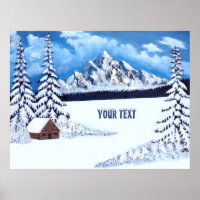 Winter Wonderland Scene