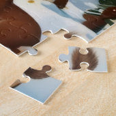 Winter Wonderland Scene Puzzle (Côté)