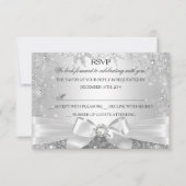 Winter Wonderland Silver RSVP (Devant)